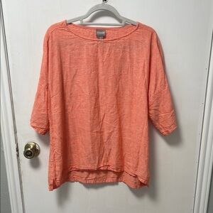 Chico's Women's Orange Top